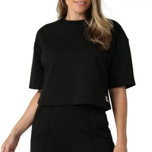 Lee® Women's Cropped Tee NWT (All Union Black)